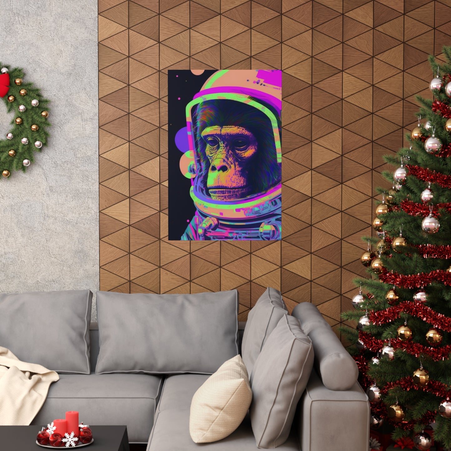 .Apes in Space. - Premium Matte Vertical Posters