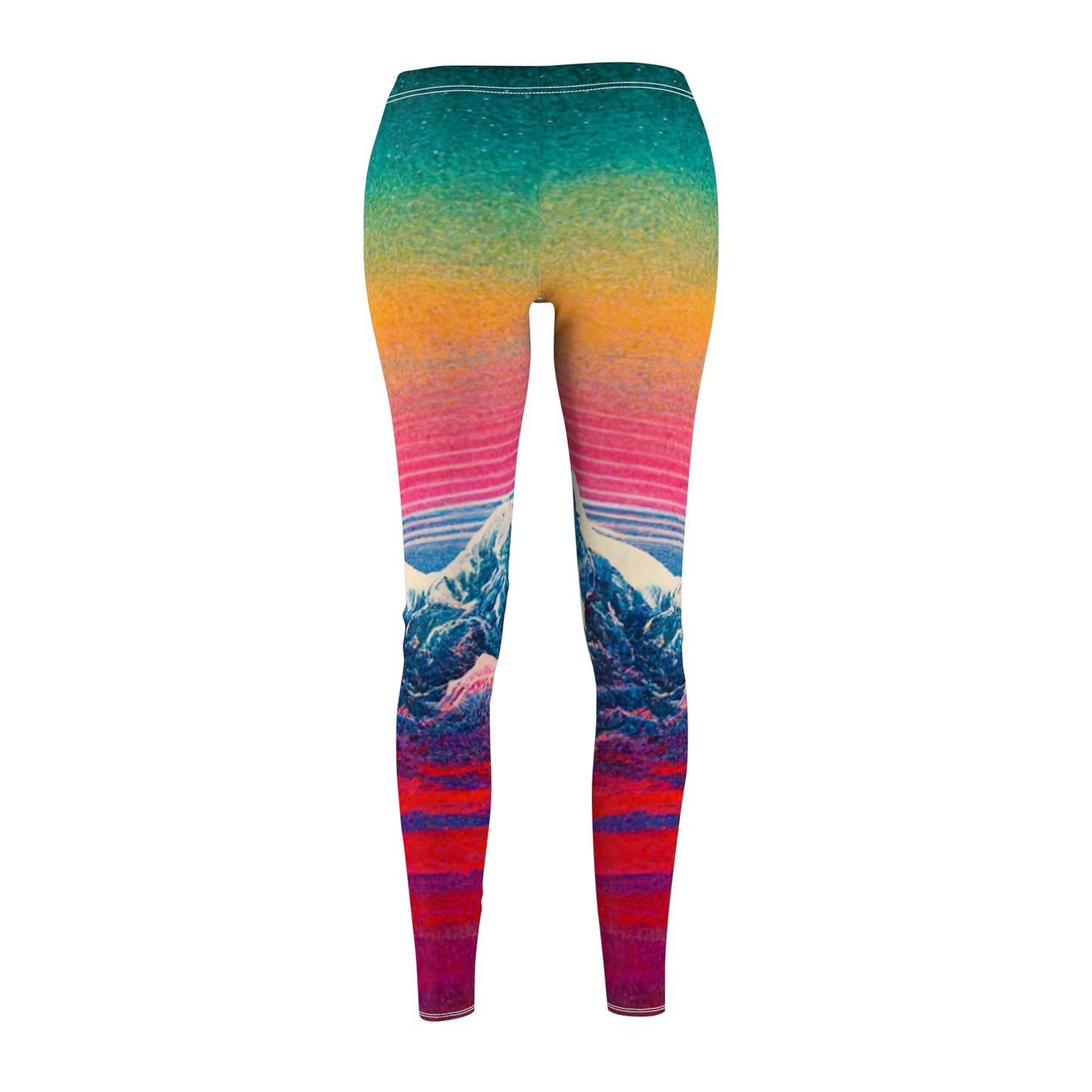 .Sunset on the Foothills. - Women's Cut & Sew Casual Leggings