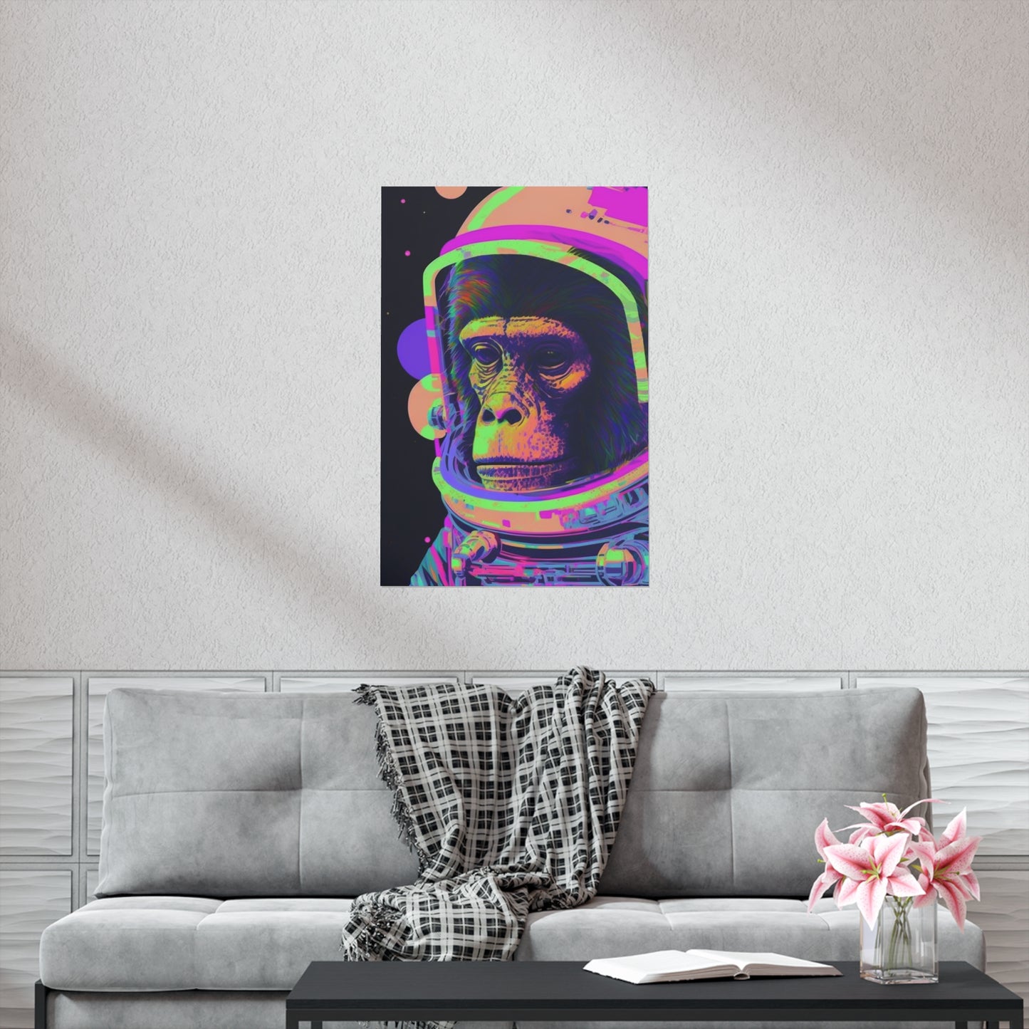 .Apes in Space. - Premium Matte Vertical Posters