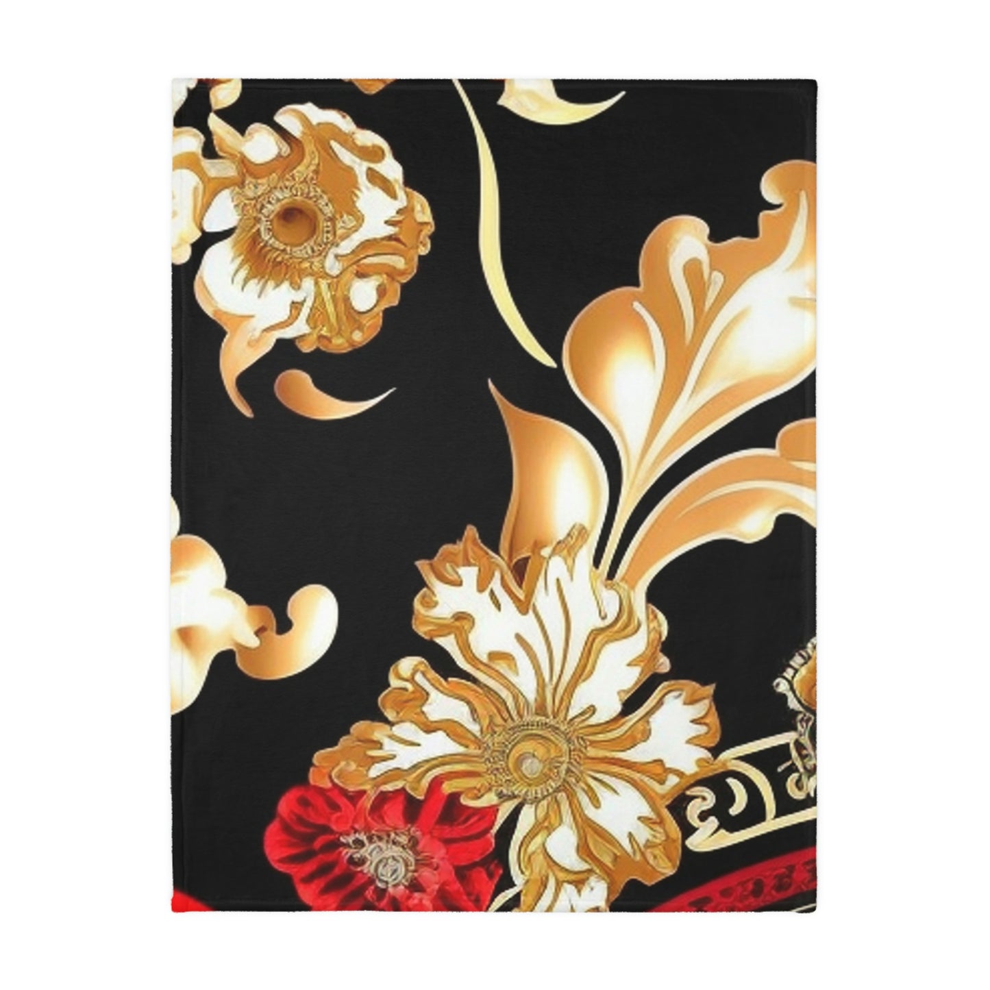 Velveteen Minky Blanket (Two-sided print)