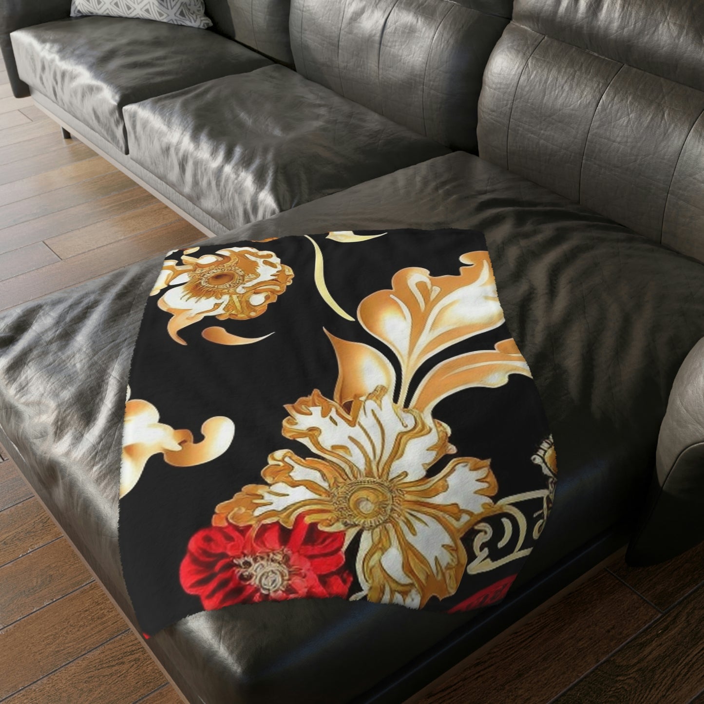 Velveteen Minky Blanket (Two-sided print)