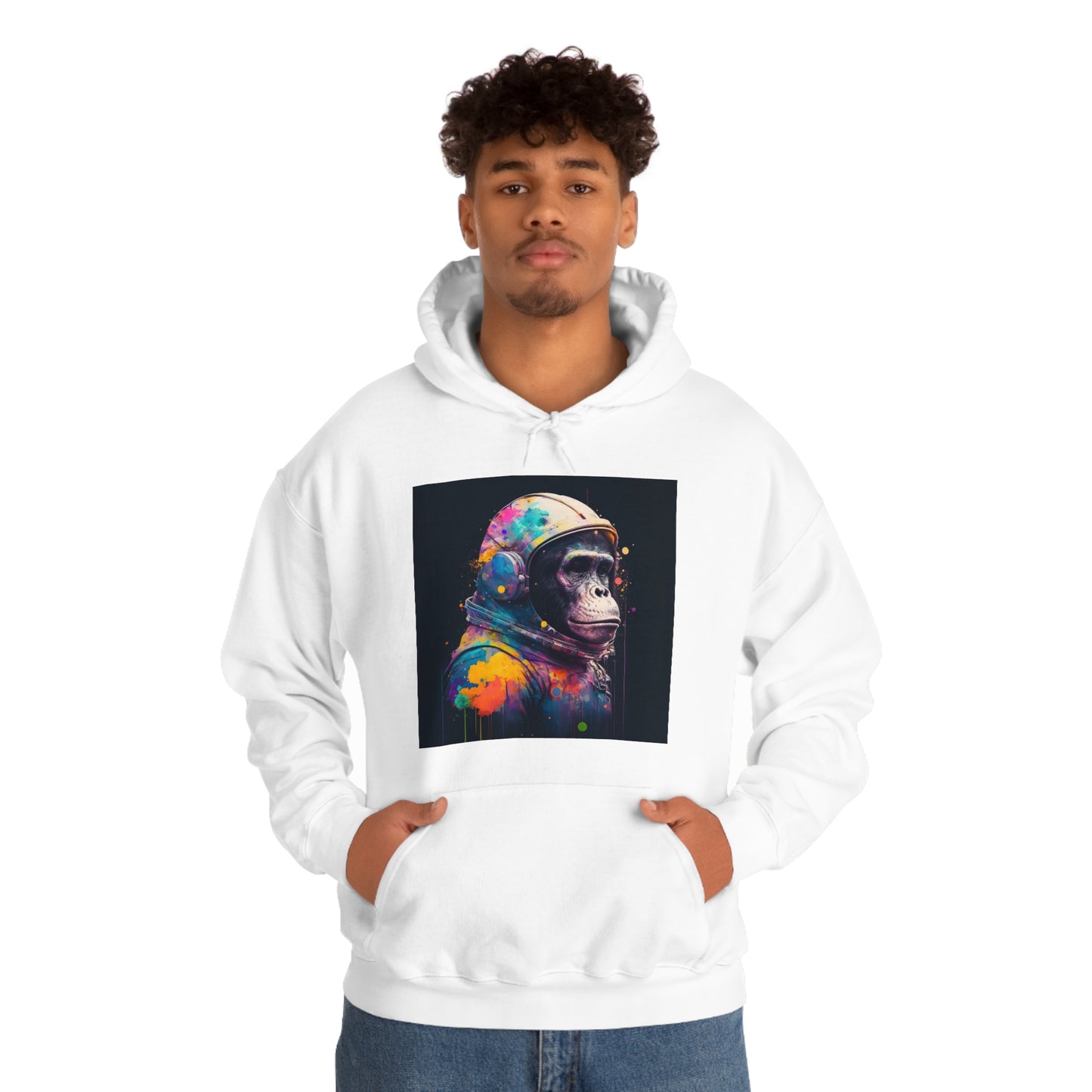 .Astro Chimp. - Unisex Heavy Blend™ Hooded Sweatshirt